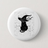 Carte Tarot Crescent Moon Et Casquette Chat Noir H