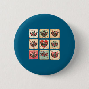 Badge Rond 5 Cm Cartes de la Saint-Valentin avec des jeux de mots