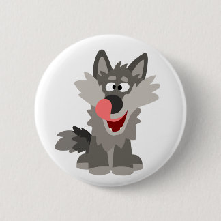 Badge Rond 5 Cm Cartoon doux et sot