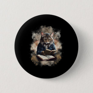 Badge Rond 5 Cm Cas Lire Un Livre Graphique Ca Kien Amateurs