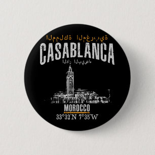 Badge Rond 5 Cm Casablanca