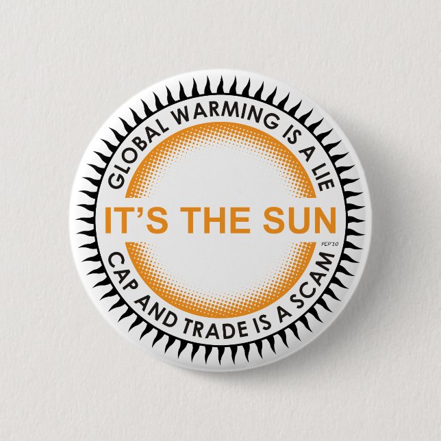 Badge Rond 5 Cm Casquette Et Commerce Est Une Scandale (Devant)