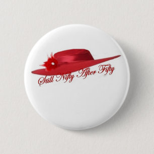 Badge Rond 5 Cm casquette rouge