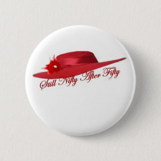Badge Rond 5 Cm casquette rouge