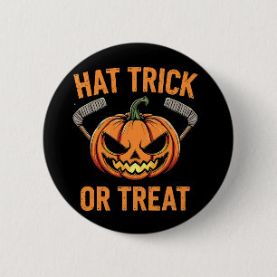 Badge Rond 5 Cm Casquette Trick ou traiter Halloween Éffrayant Hoc