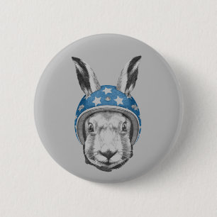 Badge Rond 5 Cm Casse-cou de lapin