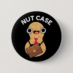 Badge Rond 5 Cm Casse-Noisette Blagues de Cacahuète Drôle Fond Som