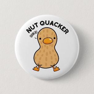 Badge Rond 5 Cm Casse-Noisette Drôle de Jeux de Mots sur les Cacah