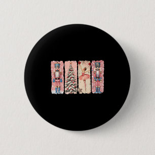 Badge Rond 5 Cm Casse-Noisette Rétro Ballet Nk Noël Xmas Vibes Fem