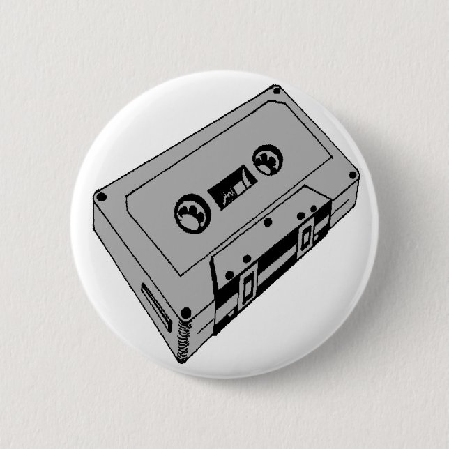 BADGE ROND 5 CM CASSETTE (Devant)