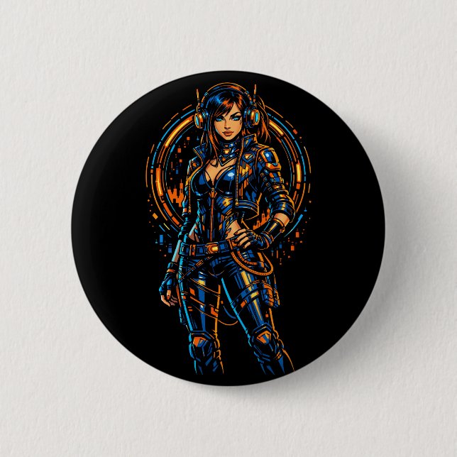 Badge Rond 5 Cm Casseur de Signal (Devant)
