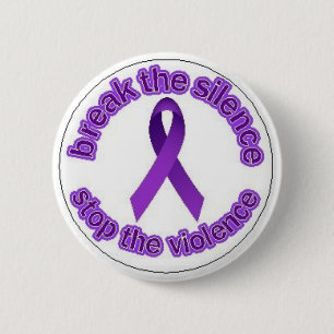 Badge Rond 5 Cm Cassez le Pin de bouton de silence