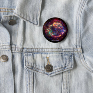 Badge Rond 5 Cm Cassiopeia A dans beaucoup de couleurs