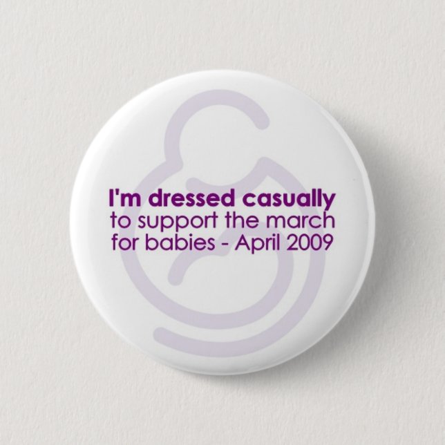 Badge Rond 5 Cm casual2 (Devant)