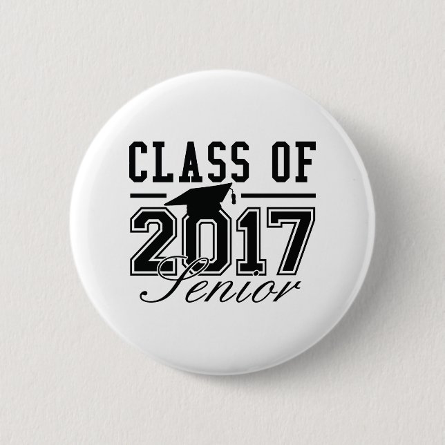 Badge Rond 5 Cm Catégorie 2017 Senior (Devant)