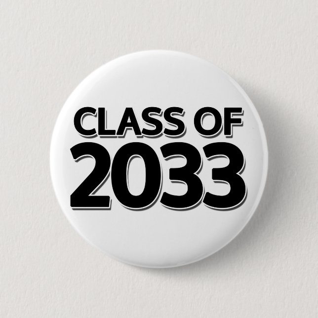 Badge Rond 5 Cm Catégorie 2033 (Devant)