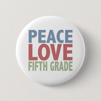 Badge Rond 5 Cm Catégorie d'amour de paix cinquième