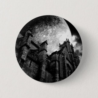 Badge Rond 5 Cm Cathédrale de la pleine lune