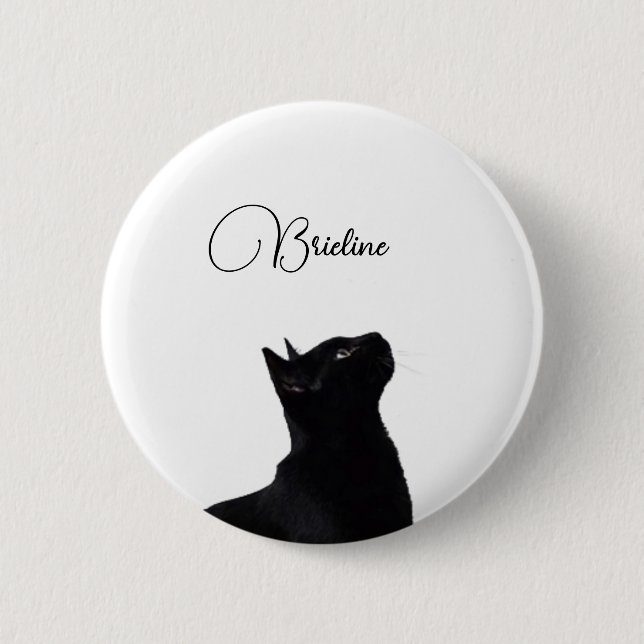 Badge Rond 5 Cm Catpin (Devant)