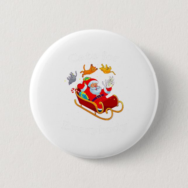 Badge Rond 5 Cm Cats pour Cat Lover (Devant)