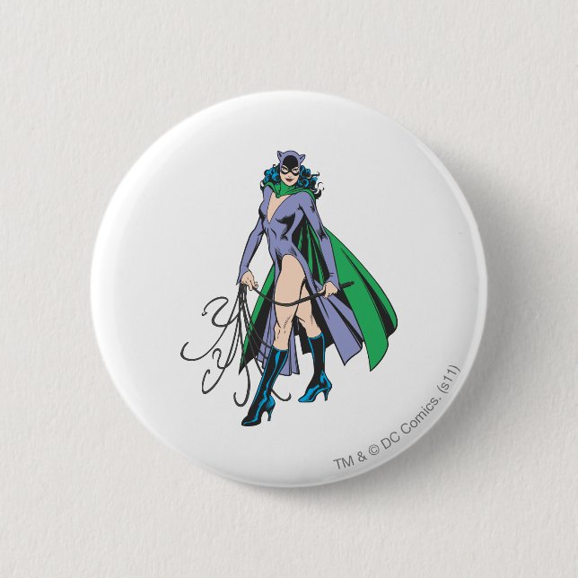 Badge Rond 5 Cm Catwoman Stands (Devant)