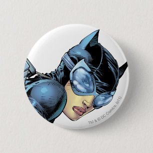 Badge Rond 5 Cm Catwoman Stare