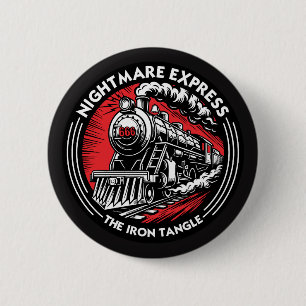 Badge Rond 5 Cm Cauchemar Express   Dungeon Crawler Carl