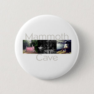 Badge Rond 5 Cm Caverne de mammouth d'ABH