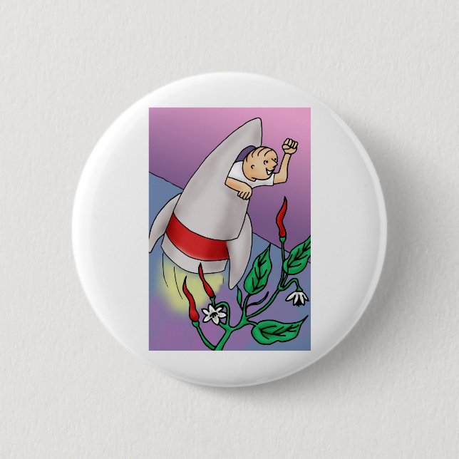 Badge Rond 5 Cm Cayenne Flower Essence (Devant)