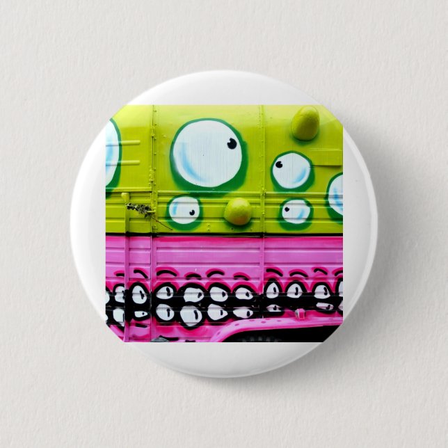 Badge Rond 5 Cm Ce blesse mes yeux (Devant)