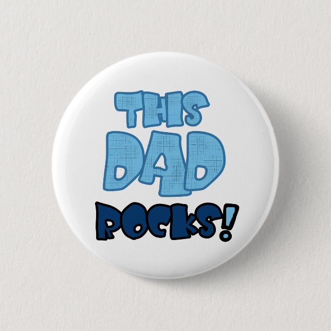 BADGE ROND 5 CM CE PAPA BASCULE (Devant)
