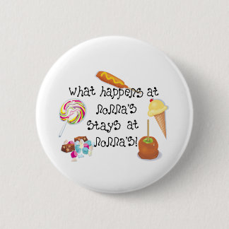 Badge Rond 5 Cm Ce qui se produit chez Nonna&apos ; s RESTE chez