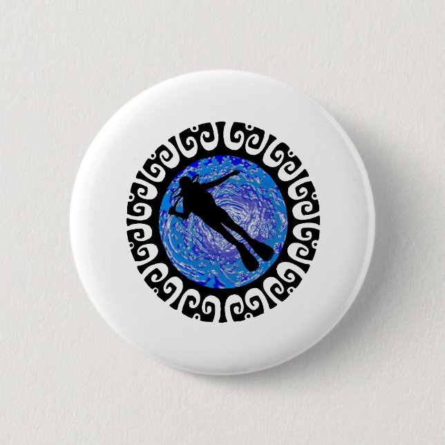 BADGE ROND 5 CM CE SENTIMENT IMPRESSIONNANT (Devant)