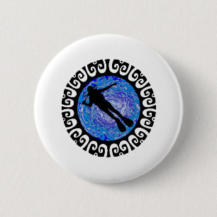 BADGE ROND 5 CM CE SENTIMENT IMPRESSIONNANT
