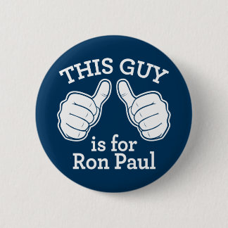 Badge Rond 5 Cm Ce type est pour le bouton de Ron Paul
