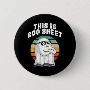 Badge Rond 5 Cm Ceci Est Bosheet Fun Halloween Costume Fun Pun Fan