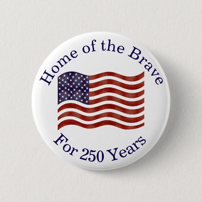 Badge Rond 5 Cm Celebrate America 250 #33 (Devant)