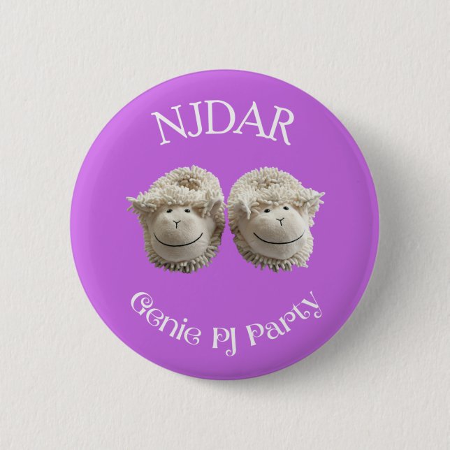 Badge Rond 5 Cm Célébration de moments amusants avec des pins (Devant)