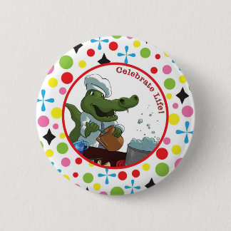 Badge Rond 5 Cm Célébrez la vie