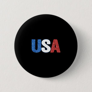 Badge Rond 5 Cm Célébrez le 4 juillet indépendance amérique usa