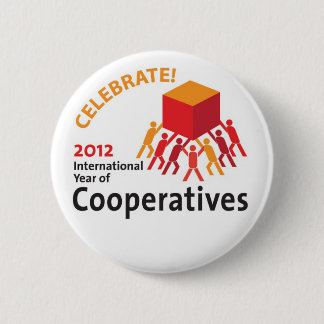 Badge Rond 5 Cm Célébrez les coopératives