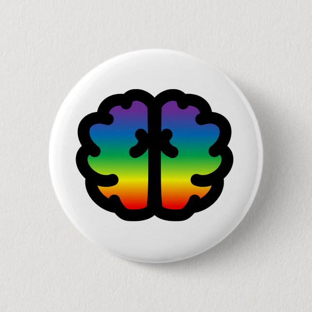 Badge Rond 5 Cm Célébrez Neurodiversity ! (Devant)