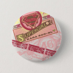 Badge Rond 5 Cm Celle La Seule Supergirl