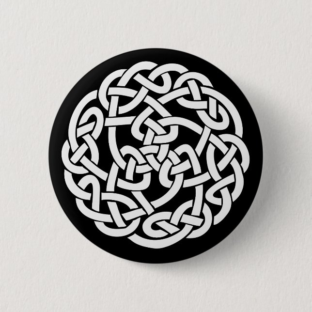 Badge Rond 5 Cm celtic cross button (Devant)
