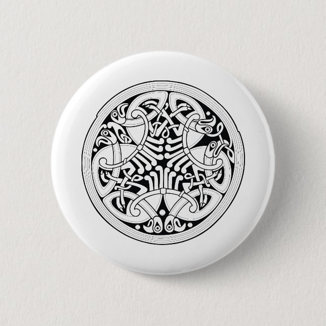 Badge Rond 5 Cm Celtique 1 (Devant)
