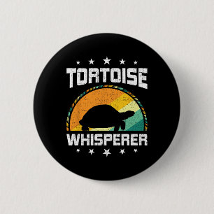 Badge Rond 5 Cm Celui qui parle aux tortues pêche à la mouche Aqua