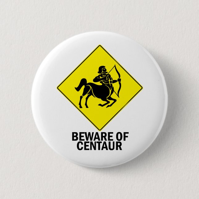 Badge Rond 5 Cm Centaure (Devant)