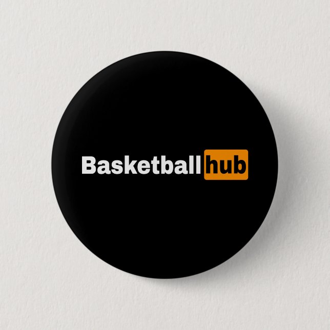 Badge Rond 5 Cm Centre de basket (Devant)