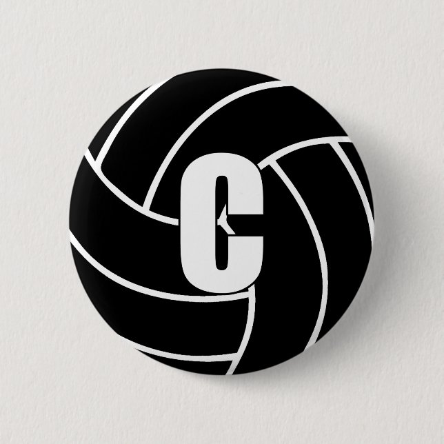 Badge Rond 5 Cm Centre de netball C (Devant)