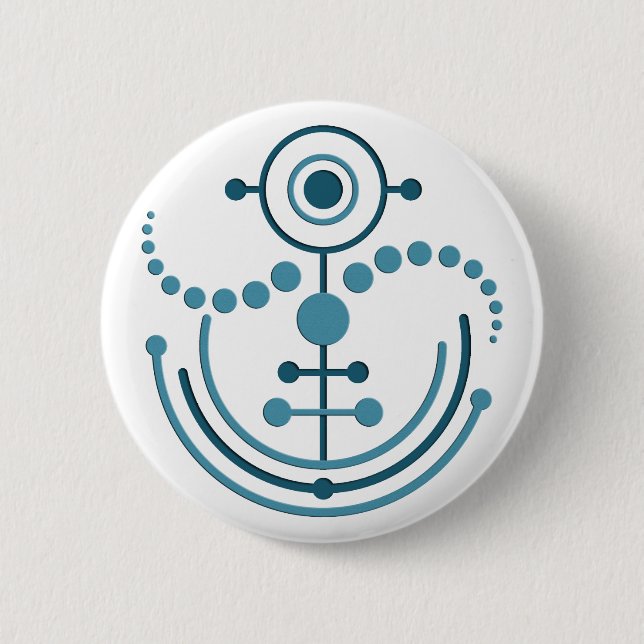 Badge Rond 5 Cm cercle de cultures VIII (Devant)